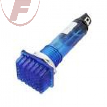 IB108 blau, Signallampe blau, mit Vorwiderstand für 230 Volt AC
